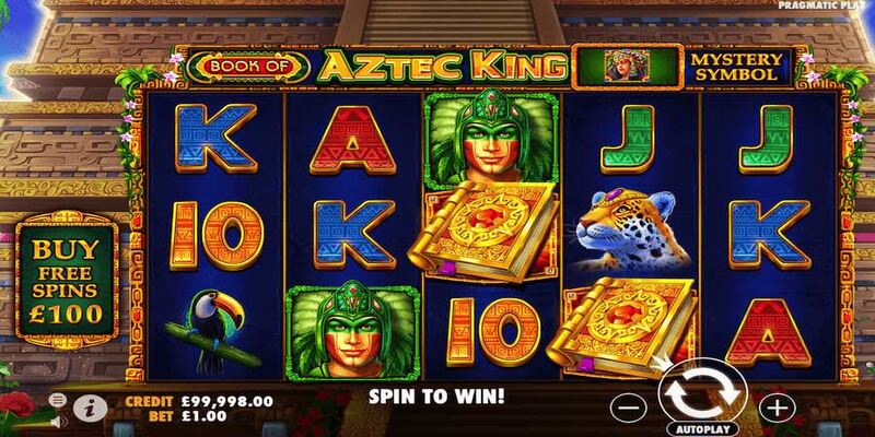 Đồ họa slot game kho báu Aztec lôi cuốn